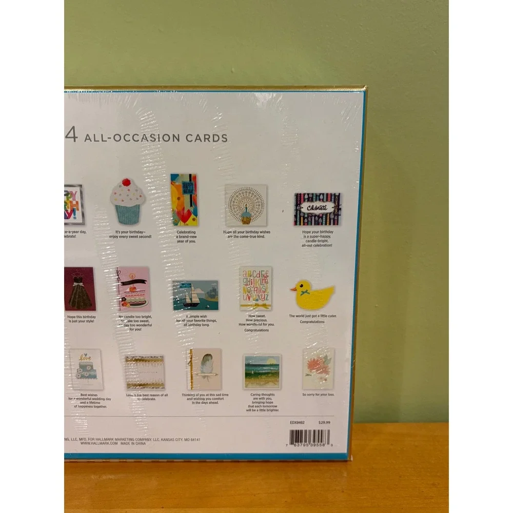 Hallmark All Occasion 24 Card Assortment Box Set all occasion cards NEW